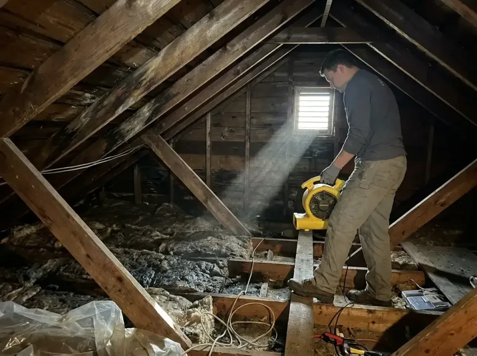 attic-water-damage-drying-proc-007 — frequently asked questions, Emergency Water Extraction & 24/7 Flood Response in Niagara…